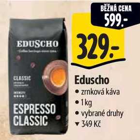 Eduscho zrnková káva, 1 kg
