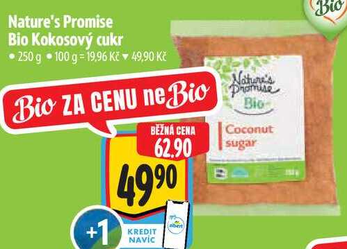 Nature's Promise Bio Kokosový cukr, 250 g