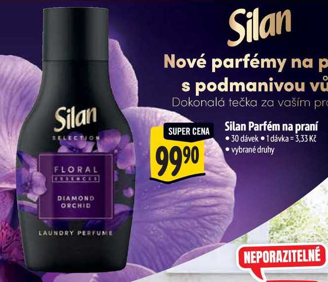 Silan Parfém na praní, 30 dávek