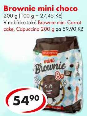 Brownie mini choco, 200 g