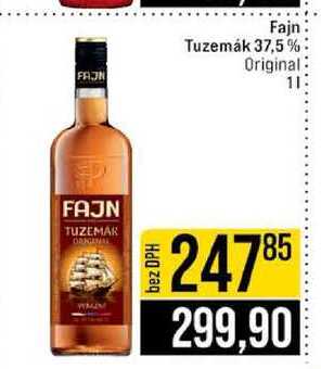 Fajn Tuzemák 37,5 % Original 1l