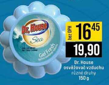 Dr. House osvěžovač vzduchu různé druhy 150 g