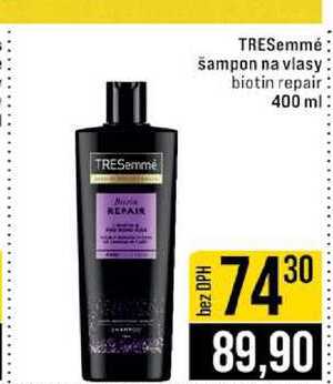 TRESemmé šampon na vlasy biotin repair 400 ml 