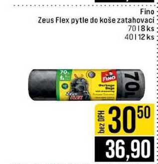 Fino Zeus Flex pytle do koše zatahovaci 70l 18 ks 40l 12 ks 
