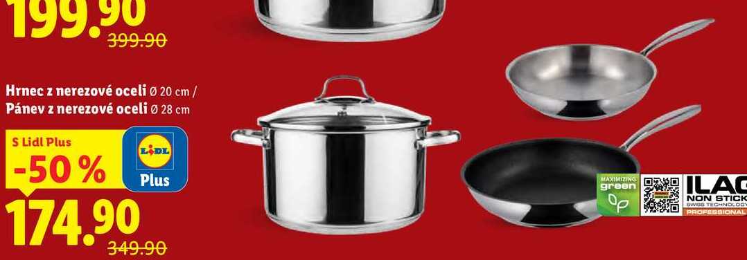 Hrnec z nerezové oceli/Pánev z nerezové oceli 