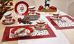 Kávová souprava Christmas Dream, 18dílná