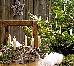 Sada LED svíček, 10dílná