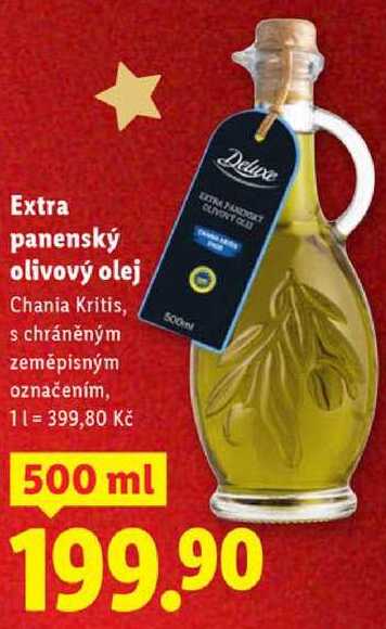 Extra panenský olivový olej, 500 ml