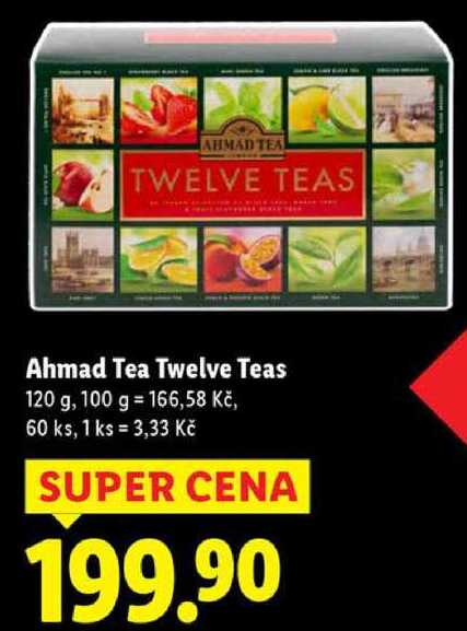 Ahmad Tea Twelve Teas, 120 g