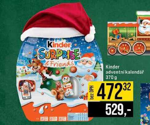 Kinder adventní kalendář 370g 