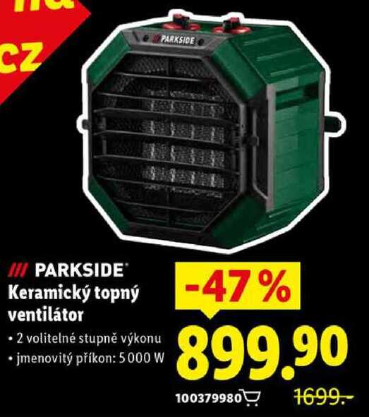 PARKSIDE Keramický topný ventilátor 