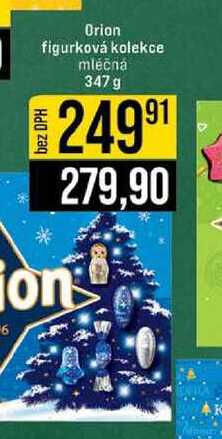 Orion figurková kolekce mléčná 347 g 
