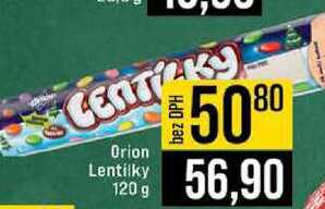 Orion Lentilky 120 g