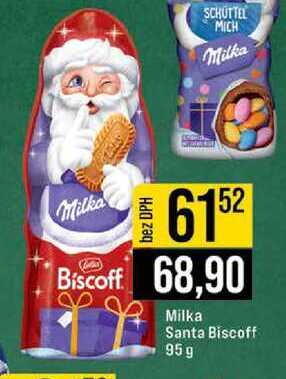 Milka Santa Biscoff 95g 