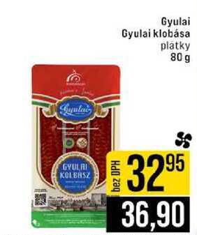 Gyulai klobása platky 80 g