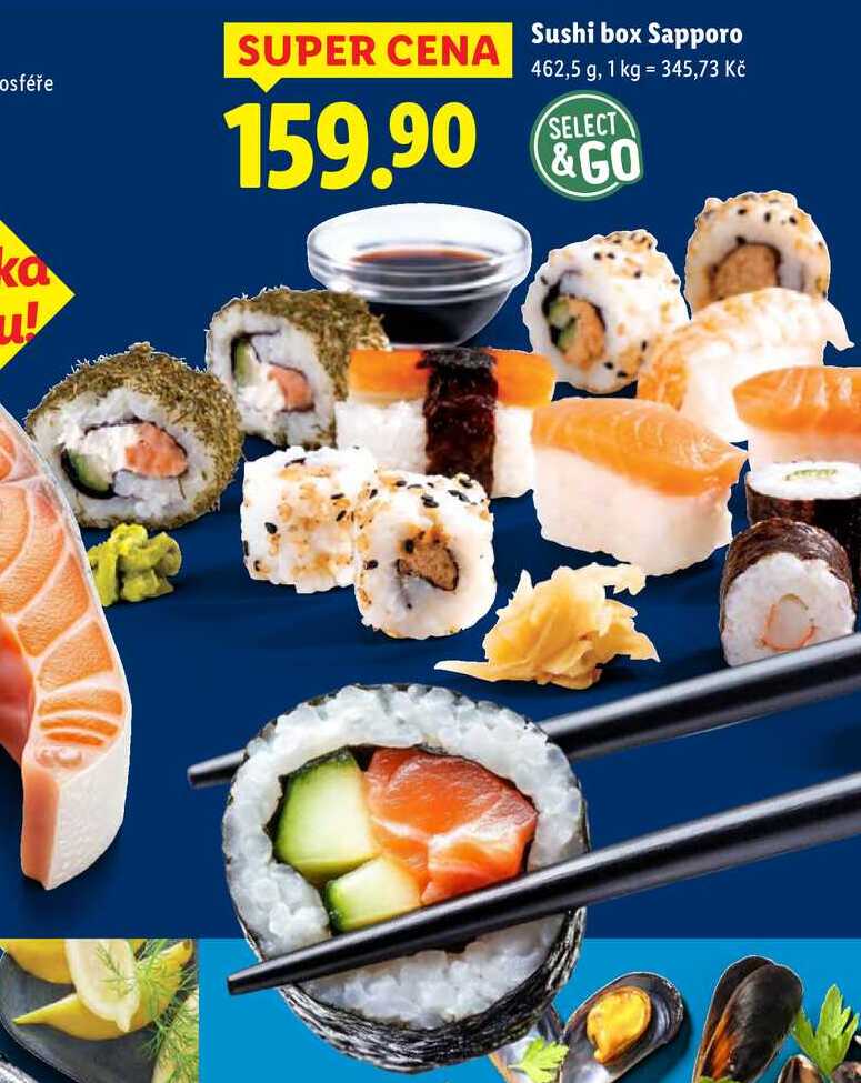 Sushi box Sapporo, 462,5 g