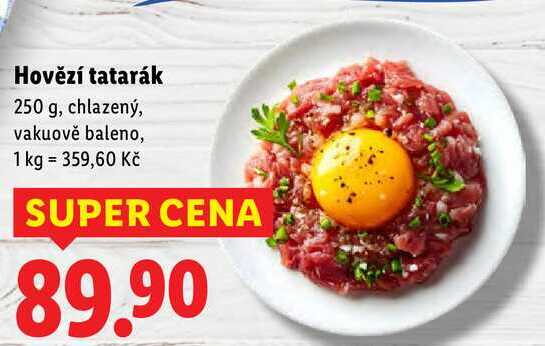 Hovězí tatarák, 250 g