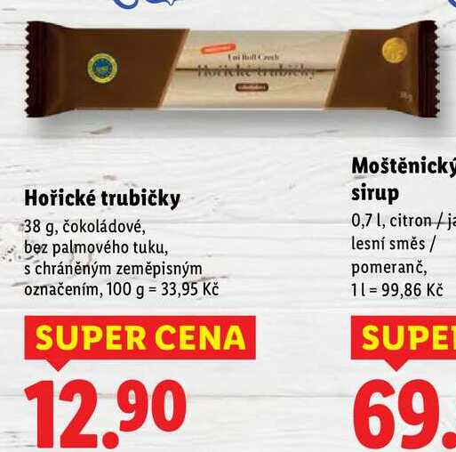 Hořické trubičky, 38 g