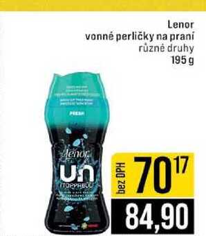 Lenor vonné perličky na praní různé druhy 195 g