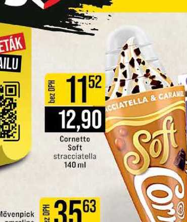 Cornetto Soft stracciatella 140 ml 