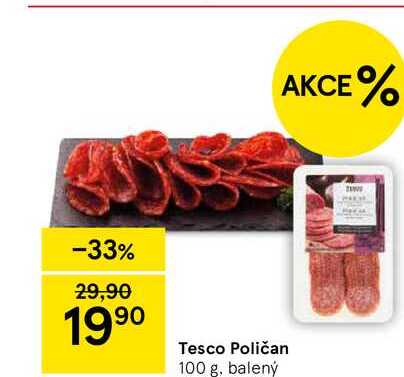 Tesco Poličan, 100 g, balený 