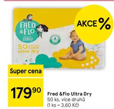 Fred & Flo Ultra Dry, 50 ks