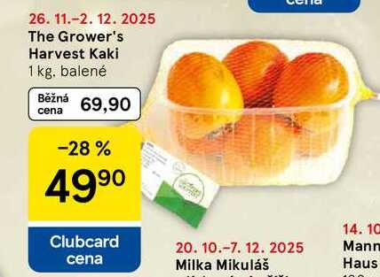 The Grower's Harvest Kaki, 1 kg. balené  