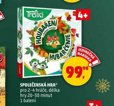 SPOLEČENSKÁ HRA, 1 balení 