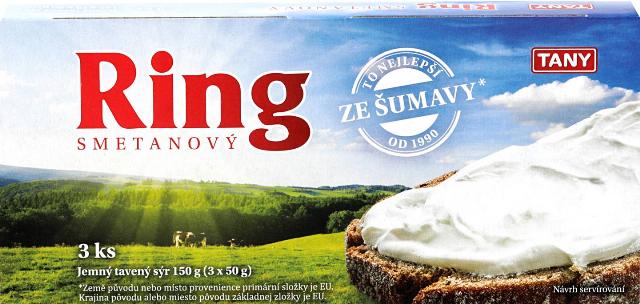 Ring Tavený sýr různé druhy