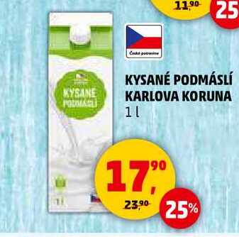 KYSANÉ PODMÁSLÍ KARLOVA KORUNA, 1 l
