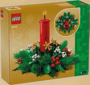 LEGO® 40743 Vánoční dekorace na stůl