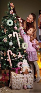 Vánoční cukrový skřítek s dlouhýma nohama