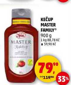 KEČUP MASTER FAMILY, 900 g