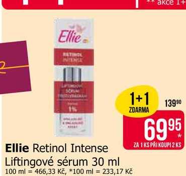 Ellie Retinol Intense Liftingové sérum 30 ml 