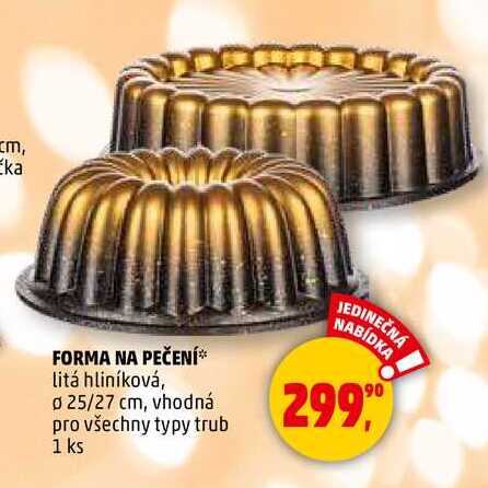 FORMA NA PEČENÍ, 1 ks