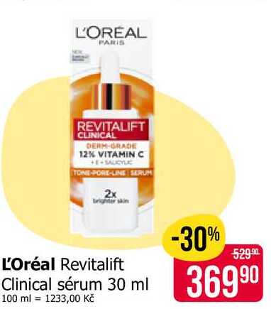 L'Oréal Revitalift Clinical sérum 30 ml 