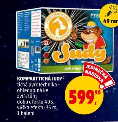 KOMPAKT TICHÁ JUDY, 1 balení