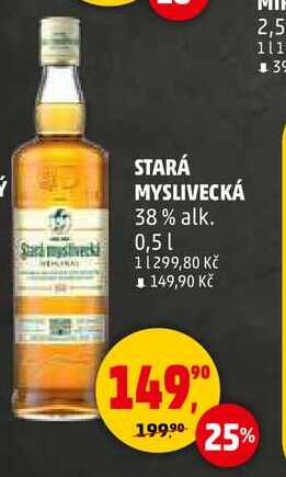 STARÁ MYSLIVECKÁ, 0,5 l