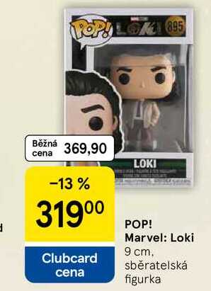 POP! Marvel: Loki, 9 cm. sběratelská figurka 