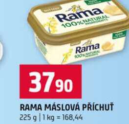 RAMA MÁSLOVÁ PŘÍCHUŤ 225 g