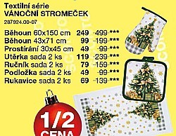 Textilní série VÁNOČNÍ STROMEČEK - Utěrka