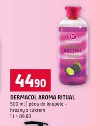 DERMACOL AROMA RITUAL 500 ml pěna do koupele hrozny s cukrem