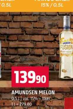 AMUNDSEN MELON 0.5l vol. 15% liker 