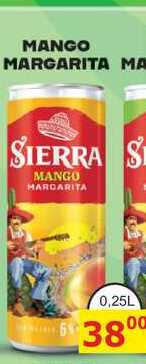 SIERRA MANGO MARGARITA 0,25l míchaný nápoj