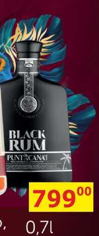 Puntacana Club Black Rum 0,7l 38%