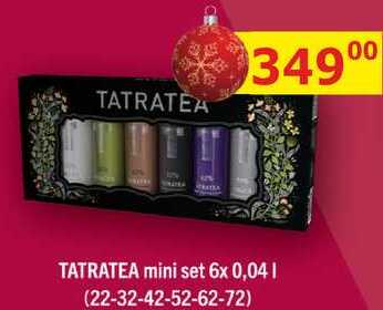 TATRATEA mini set 6x 0,04l (22-32-42-52-62-72) 