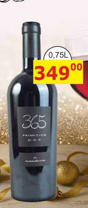 365 PRIMITIVO DOF 0,75l