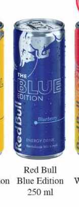 Red Bull Blue Edition 250 ml 
