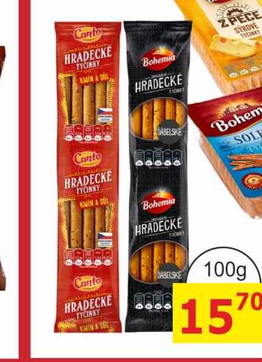 HRADECKE TYČINKY 100g