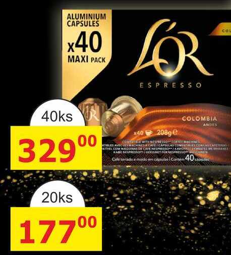 L'OR kapsle 20ks